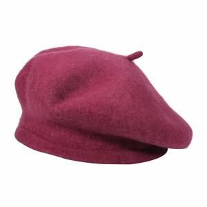 Wool French Beret Hat Solid Color Beret Cap For Women Girls (mauve)🦏